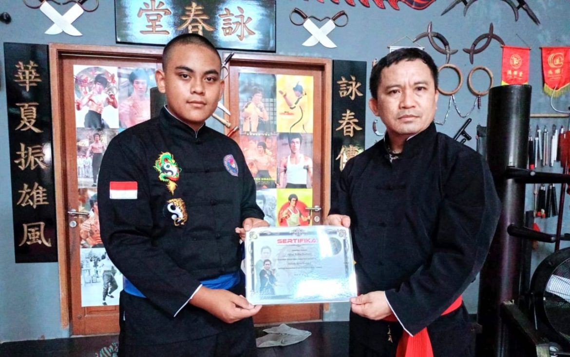 Tekun Berlatih, Akbar Capai Level Pelatih Beladiri Wingchun