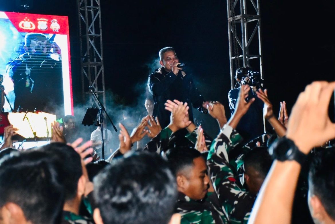 Danrem 132 Tadulako Guncang Panggung Bhayangkara di Polda Sulteng
