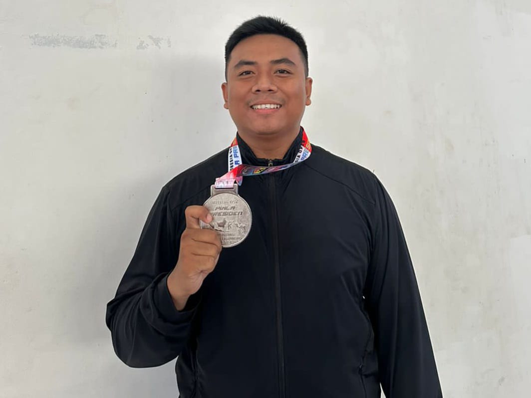 Prestasi Gemilang, Bripda Rezky Risaldi di Internasional Karate Championship Piala Presiden RI-2024