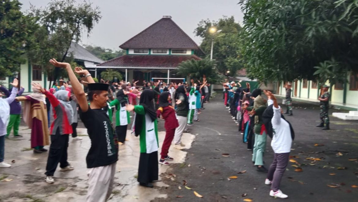 Bentuk Pembinaan Wilayah, Koramil 0620-07/Plumbon Berikan Wasbang