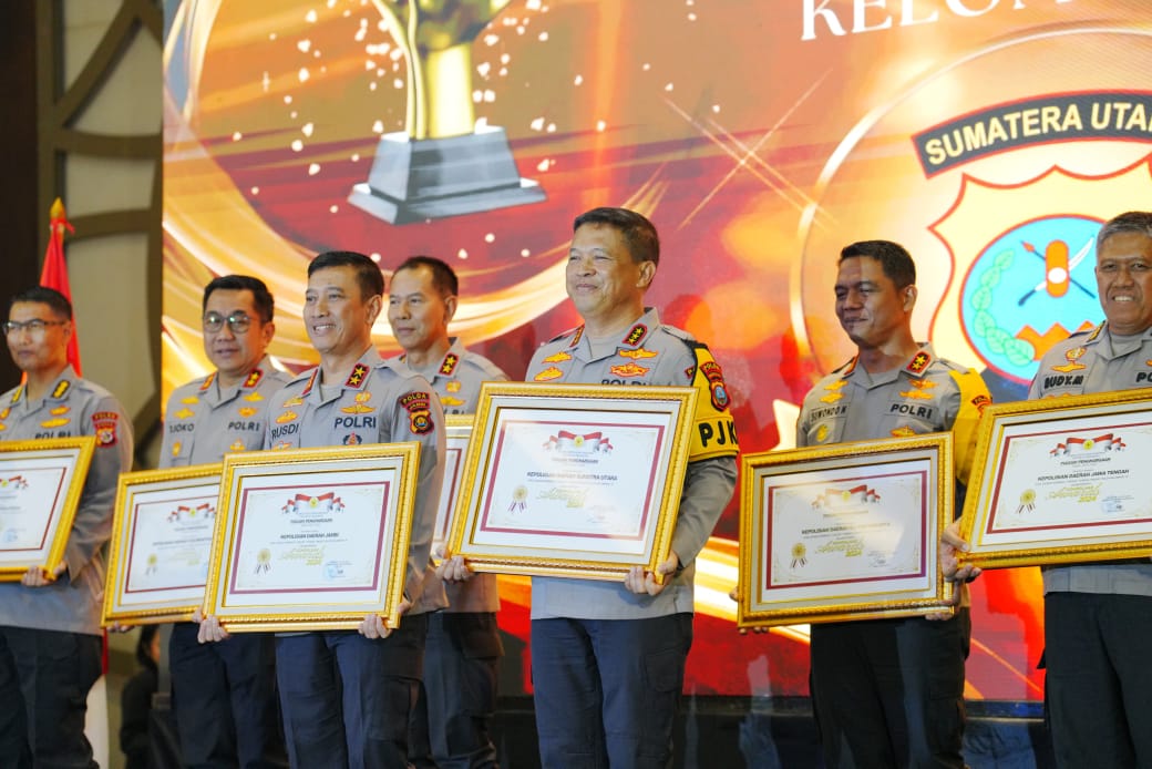 Raih Penghargaan Kompolnas Awards 2024, Polda Sumut Jadi Polda Terbaik di Indonesia
