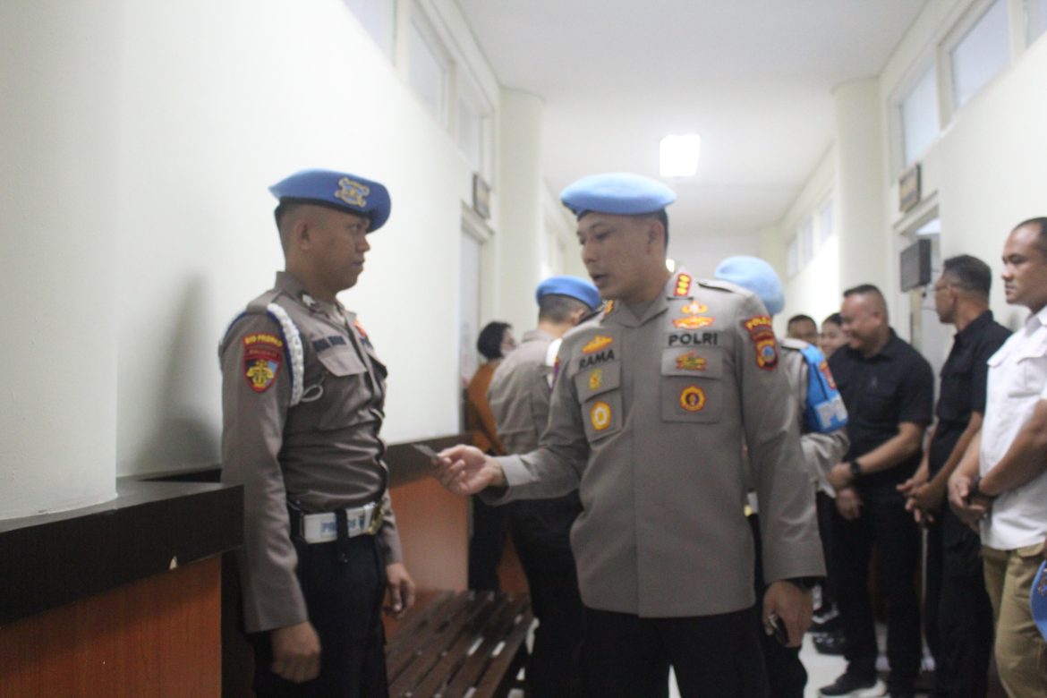 Periksa Internal Bidpropam, Kombes Pol. Rama: Propam harus jadi Tauladan Disiplin Anggota Polda Sulteng