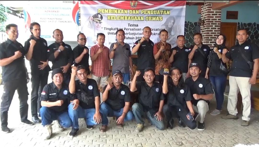 Bakesbangpol Kabupaten Pekalongan Gelar Pembinaan dan Penguatan Kelembagaan Ormas