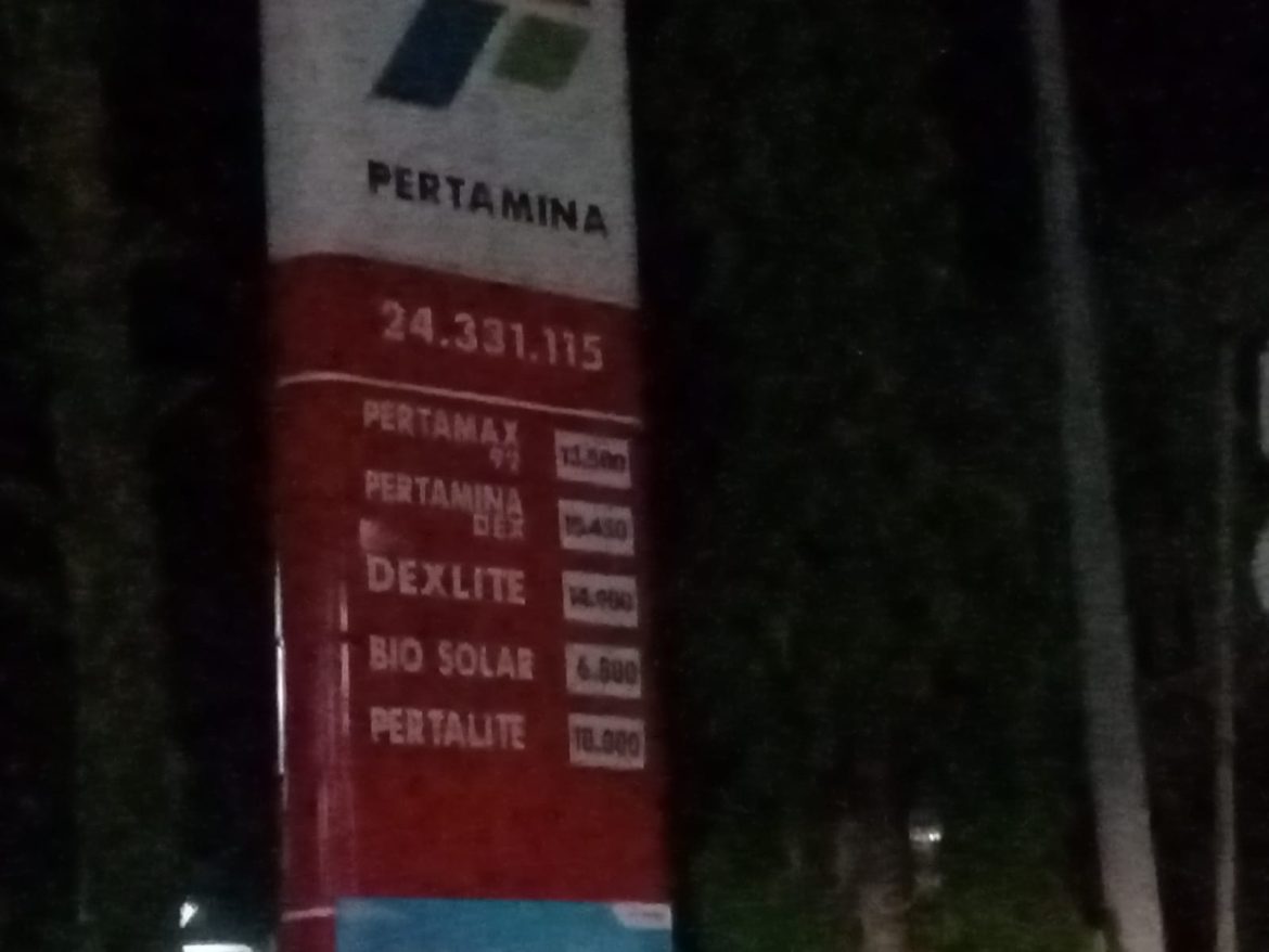 SPBU 24.331.115 Aktifitas malam pengerit beraksi.