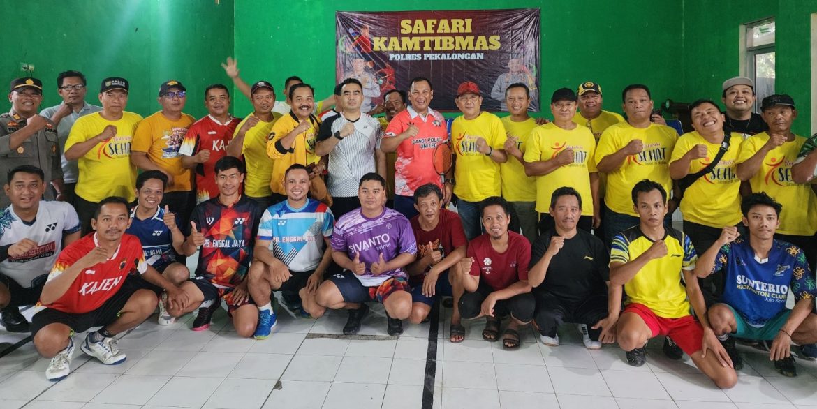 Gelar Safari Kamtibmas, Kapolres Pekalongan Silaturahmi dengan Warga dan Paguyuban Joko Bahu Kesesi