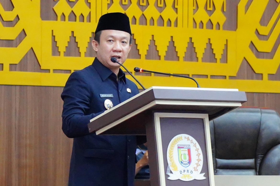 Pj Bupati Pringsewu Jawab Pemandangan Umum Fraksi DPRD 