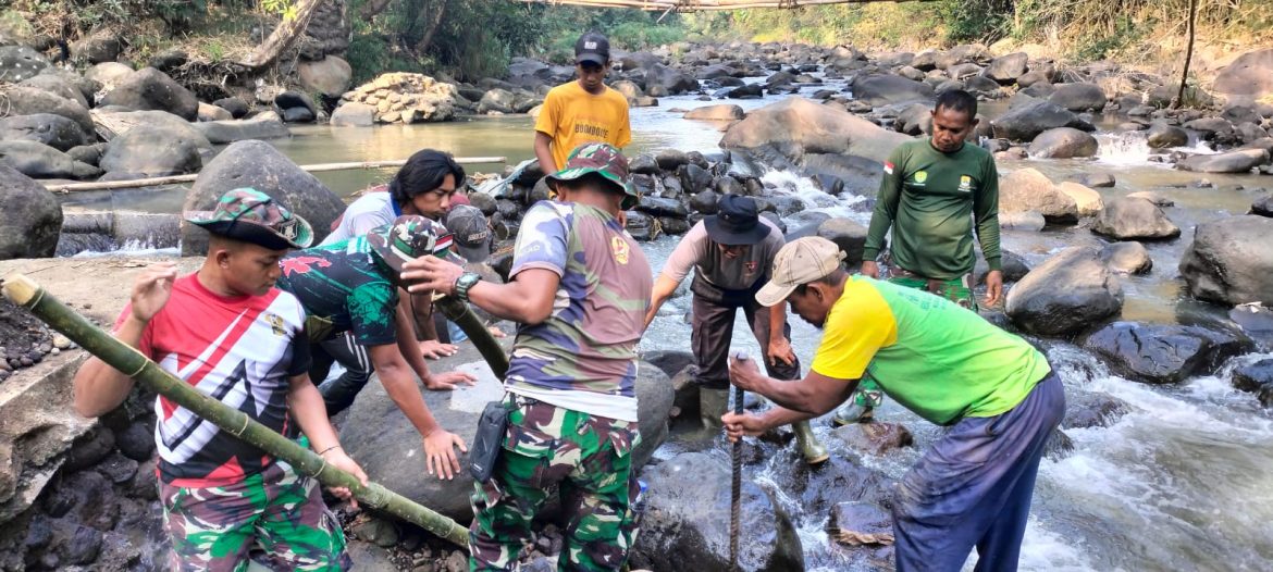 Kebahagiaan Para petani desa Kubang Terkena Dampak ProgramTMMD 