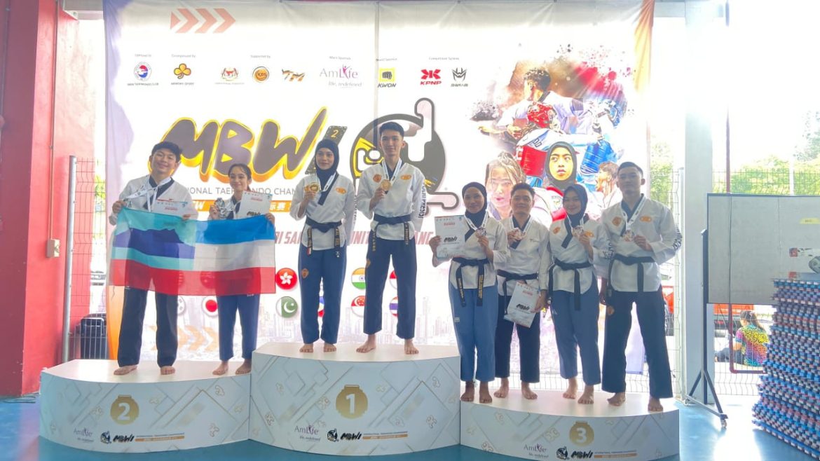 Kejuaraan Taekwondo Internasional Malaysia 2024, Atlit Polda Sulteng Sumbang 2 Emas