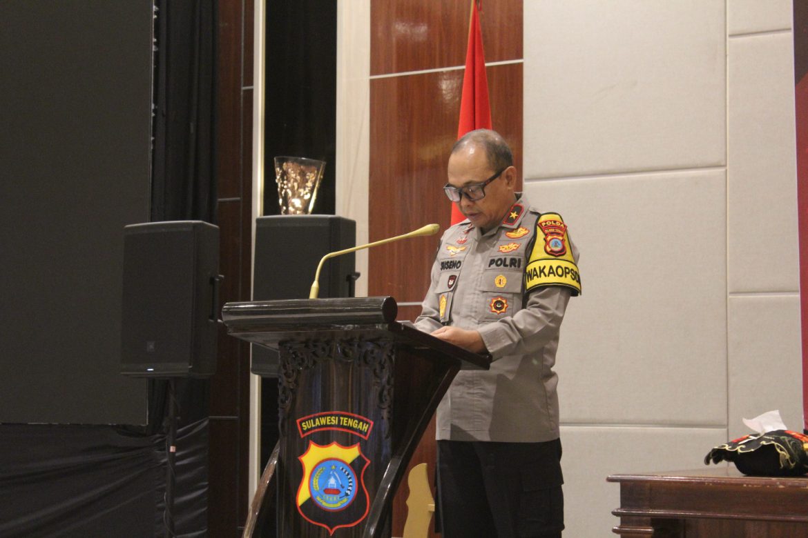 Mempersiapkan pengamanan Pilkada 2024 Polda Sulteng Menggelar Latpraops Mantap Praja Tinombala 2024