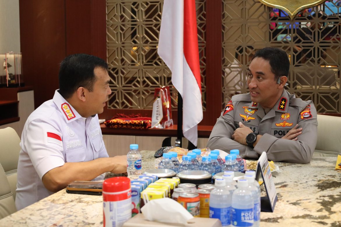 Kapolda Banten Terima Kunjungan Silaturahmi Dirjen Imigrasi Kumham Banten