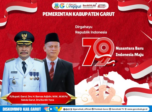 Pemerintahan kabupaten Garut PJ Bupati Drs.H.Barnas Adjidin ,M.M.P.d dan Sekda Garut,Drs Nurdin Yana serta DISKOMINFO Garut