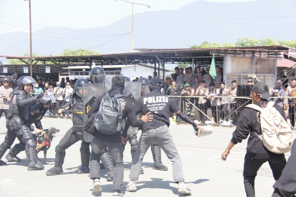 Jelang Pilkada 2024, Polda Sulteng Uji Kesiapan Pengamanan Lewat Sispamkota