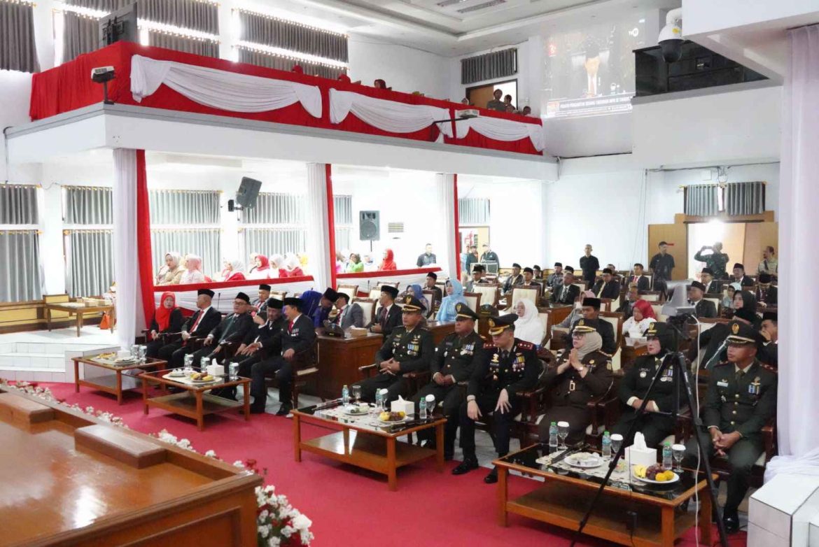 Pj. Bupati Garut Saksikan Pidato Kenegaraan Terakhir Presiden Jokowi