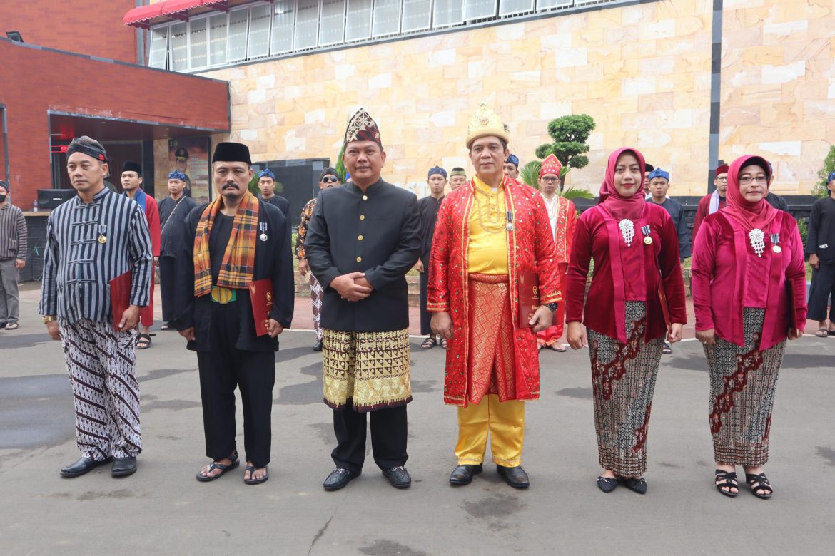 Upacara Peringatan HUT Republik Indonesia Ke-79 dan Pemberian Penghargaan Satyalancana Karya Satya di Lembaga Pemasyarakatan Kelas I Tangerang