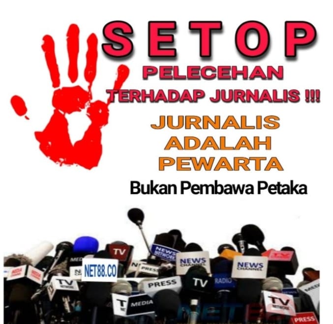 Sebut Kata-Kata Kasar Kepada Jurnalis, Pelaku Bakal Diseret Ke Jalur Hukum