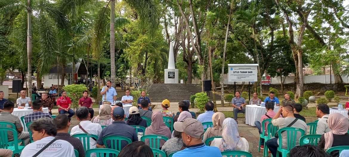 Perkuat Hubungan, Pj Walikota Pangkalpinang Budi Utama Undang Insan Pers ke Taman Sari