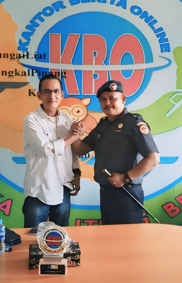 Kunjungi KBO Babel, Danyon Kogaphan FKBN Babel Bahas Pentingnya Kesadaran Bela Negara