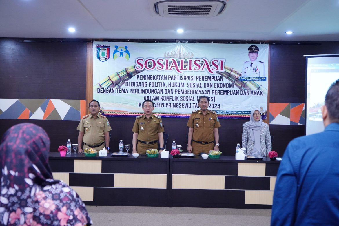 Penjabat Bupati Pringsewu Buka Sosialisasi P3AKS