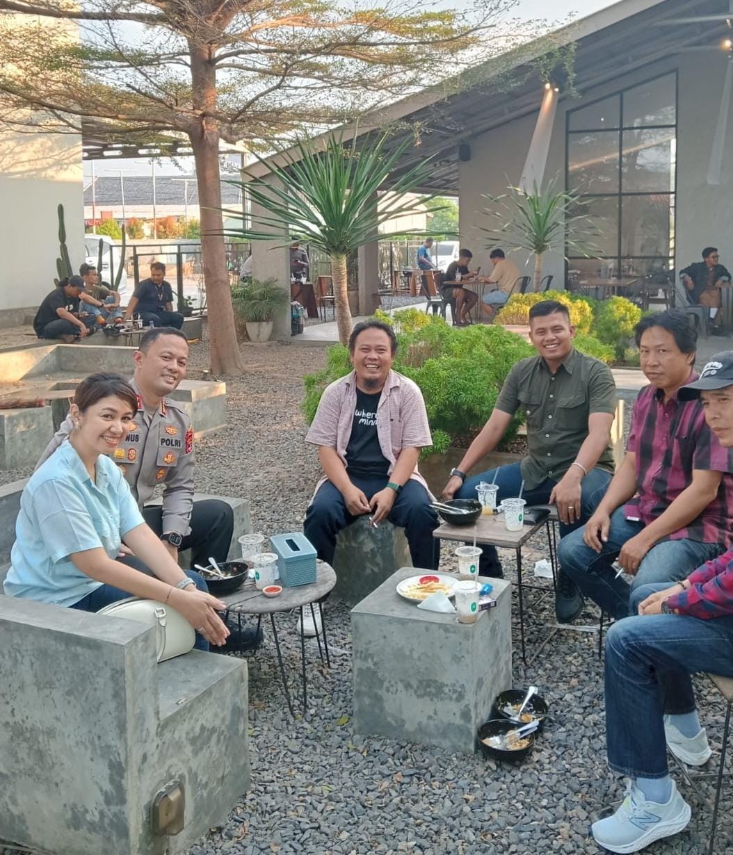 Ketua IWO-Indonesia Jalin Talisilaturahmi Dengan Kapolres Pringsewu