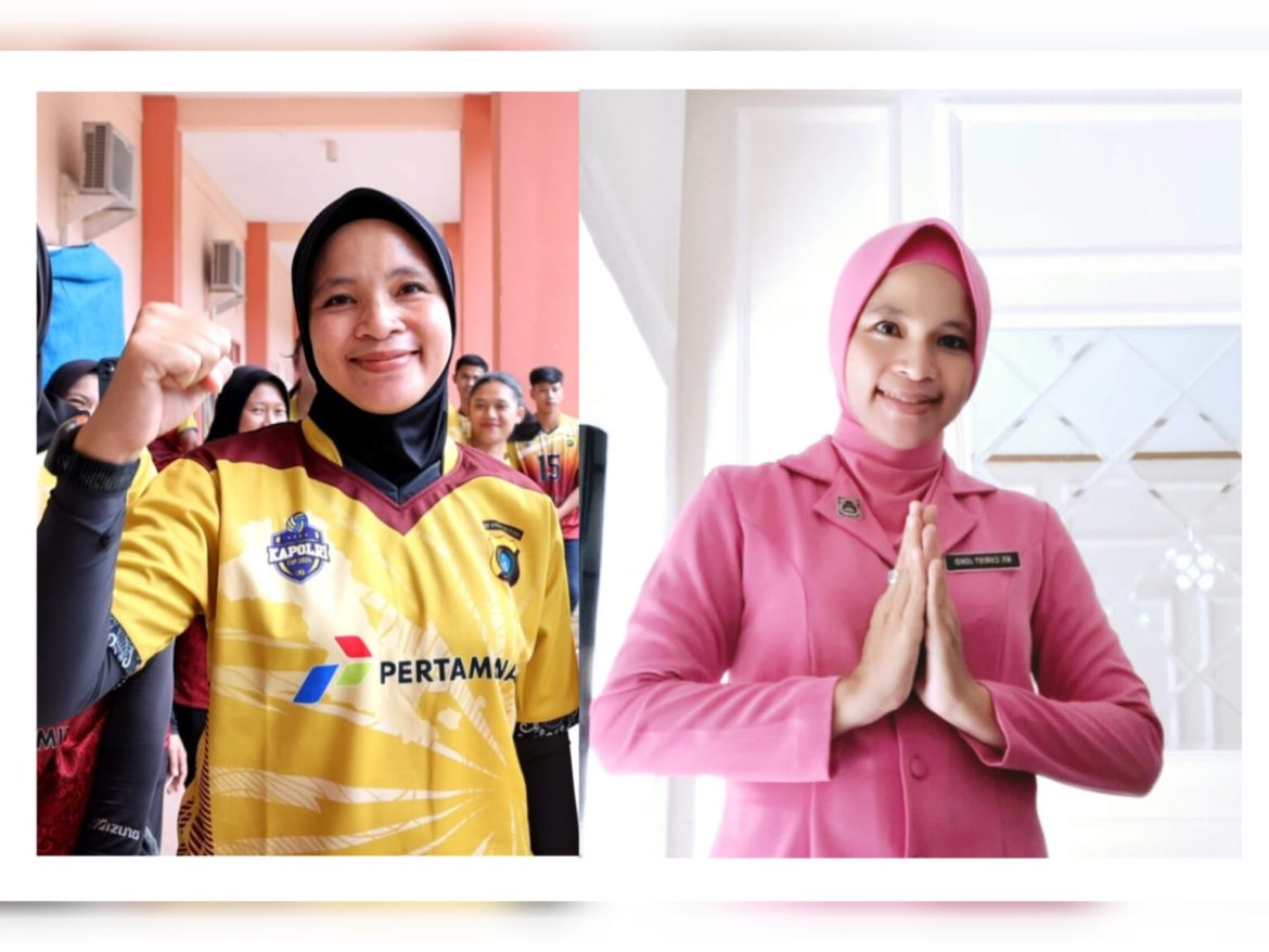 Christ Mareti Pelatih Tim Voli Putri Polda Babel Ternyata Seorang Bhayangkari, Kini Berjuang Di Kejuaraan Kapolri Cup 2024