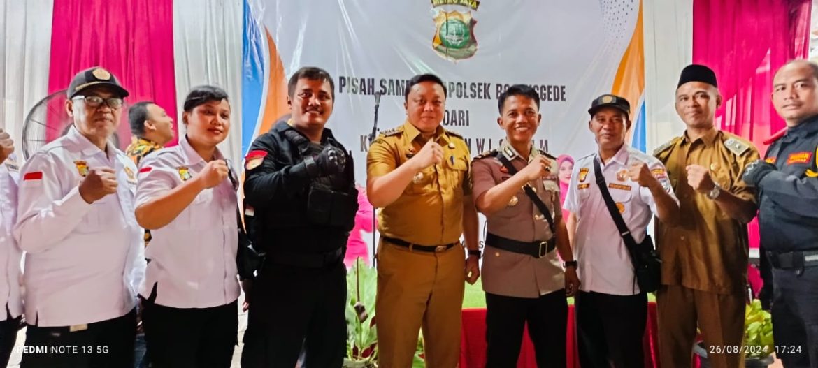 Pisah Sambut Polsek Bojong Gede Bersama Loyalitas Dan Profesionalitas diTunjukan Pokdar Kamtibmas