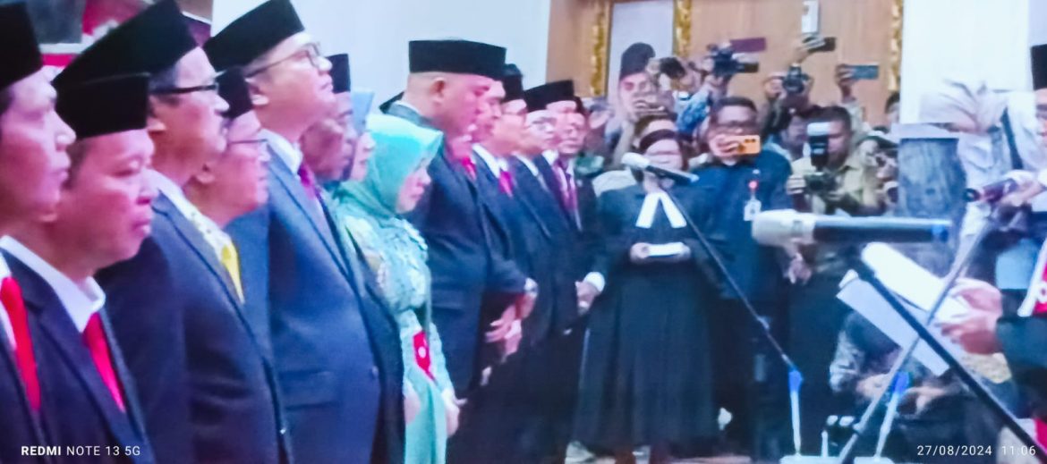 Pelantikan Anggota DPRD Kabupaten Bogor Resmi diLantik