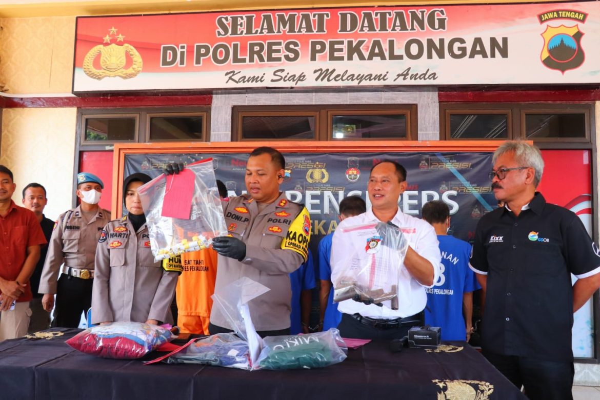 Polres Pekalongan Berhasil Ungkap Kasus Oplosan Gas Elpiji