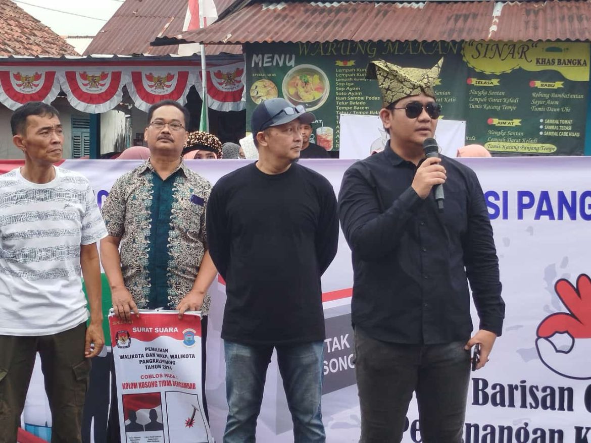 Gerakan Relawan Kotak Kosong Tantang Kandidat Tunggal di Pemilukada Pangkalpinang: Suara Alternatif Masyarakat