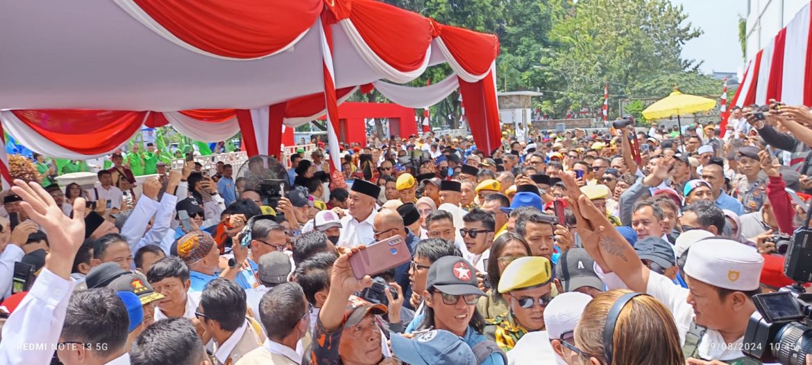  Hari Ini Pasangan Calon Bupati Dan Wakil Bupati Mendaftarkan Diri KeKPU Kabupaten Bogor