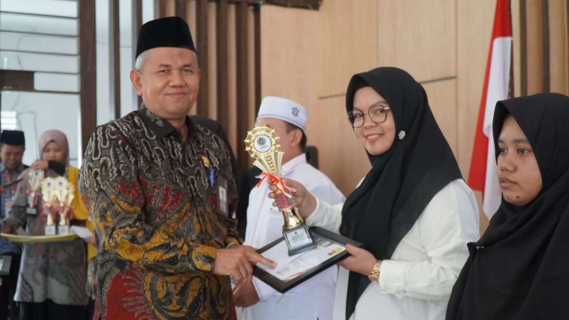 Pj. Bupati Langkat diwakili Sekda Amril Apresiasi Kreativitas para Guru PAI dalam Lomba Video Kreatif.