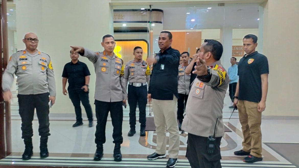 Pastikan MCU Paslon Pilkada Berjalan Lancar, Kapolres Cek Kesiapan RS dr. Sitanala