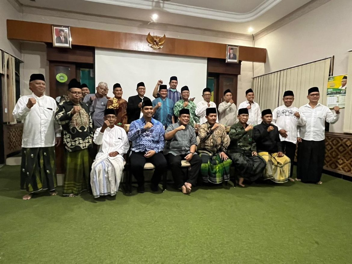 Pasangan Joko – Rony silahturahmi ke PCNU Bantul .Minta Doa Restu Pilkada berjalan Aman