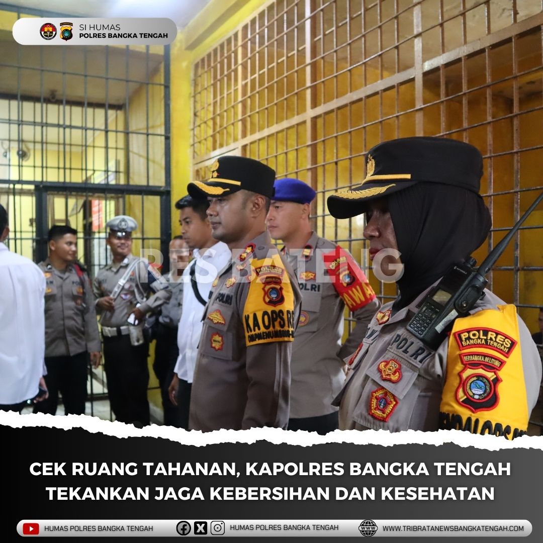 Dalam rangka mengantisipasi terjadinya hal-hal yang tidak di inginkan terhadap tahanan dirutan (ruang tahanan)