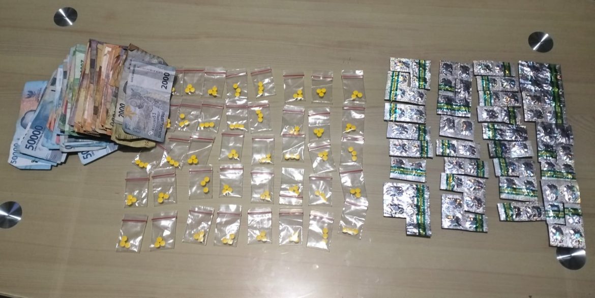 Unit Opsnal Reskrim Polsek Benda Amankan Penjual Tramadol Dan Eximer Via COD