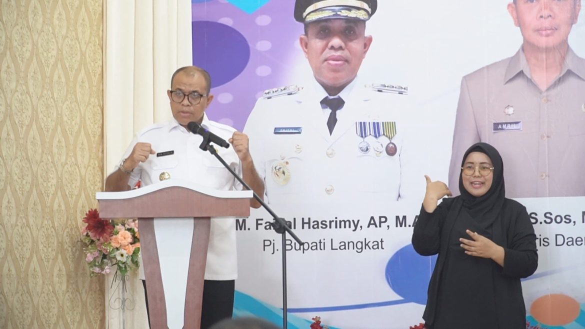 Pj. Bupati Langkat Luncurkan “Rumah Kolaborasi Disabilitas”: Wadah untuk Pemberdayaan dan Kesetaraan Hak.