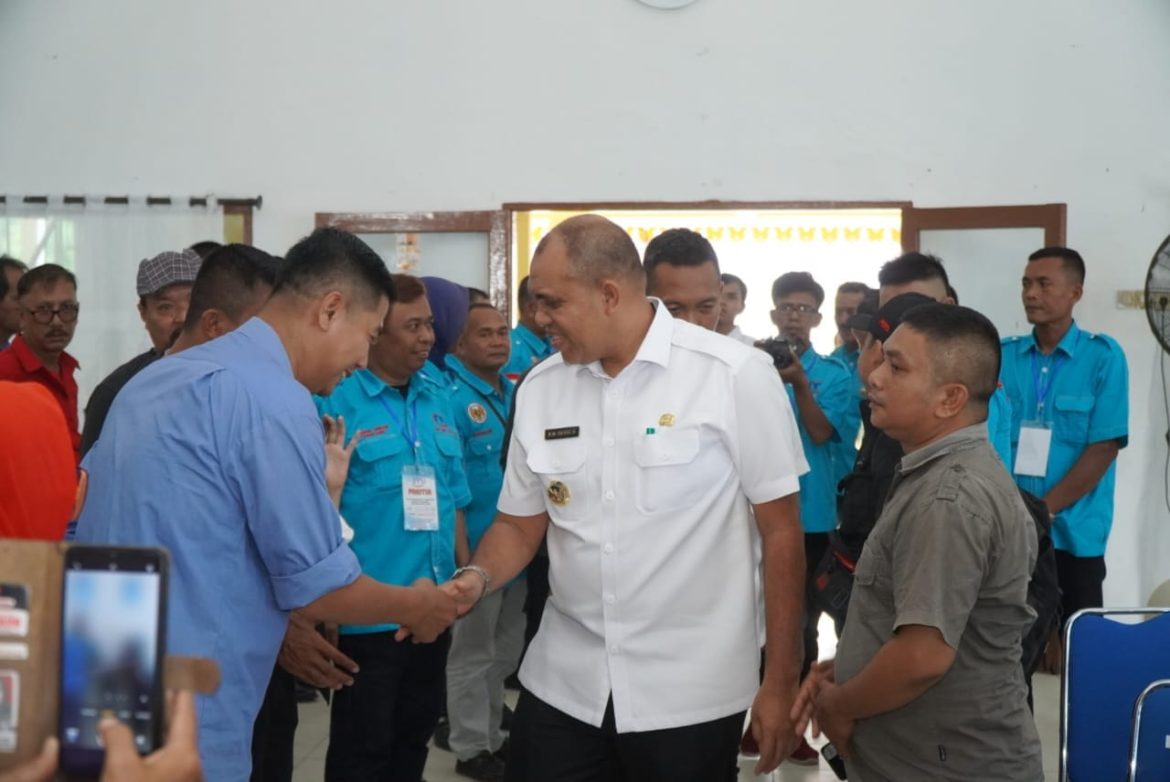 Pj. Bupati Langkat Hadiri Pelantikan IMO.
