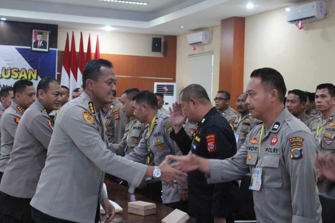 29 Bintara Polda Sulteng Dinyatakan Lulus Terpilih PAG Perwira Polri