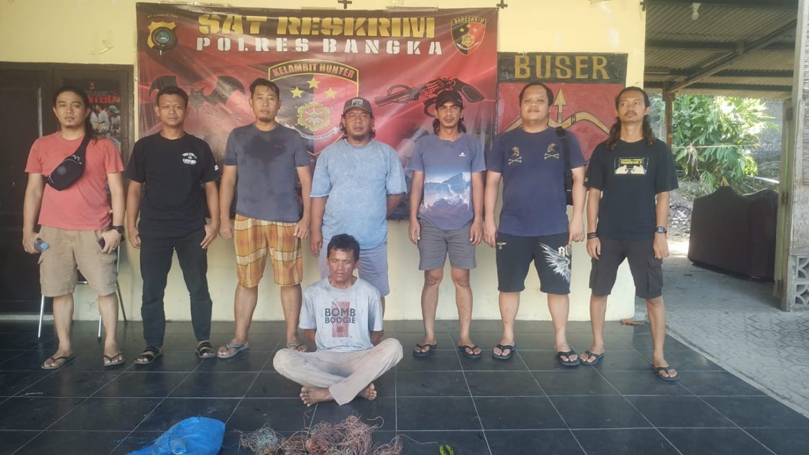 Mencuri Kabel Listrik di Dusun Tutut, Residivis Kambuhan Kembali Berurusan Dengan Polisi