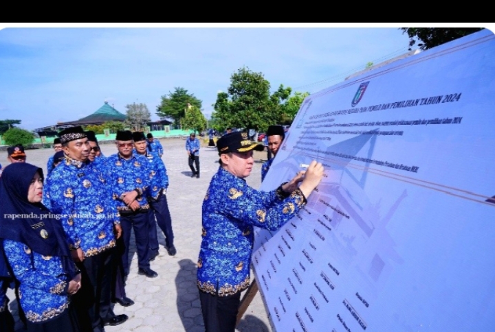 ASN Pemkab Pringsewu Berikrar Jaga Netralitas