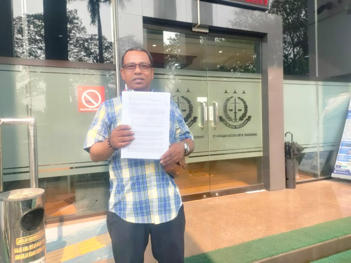 Dugaan Korupsi Setwan Kota Tangerang Resmi Dilaporkan di Kejari