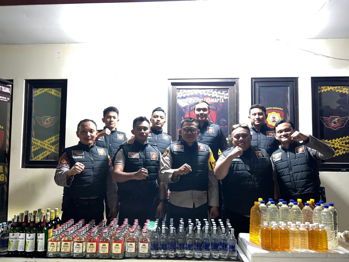 Dua Bulan Terakhir, Polresta Magelang Sita Ribuan Liter Miras