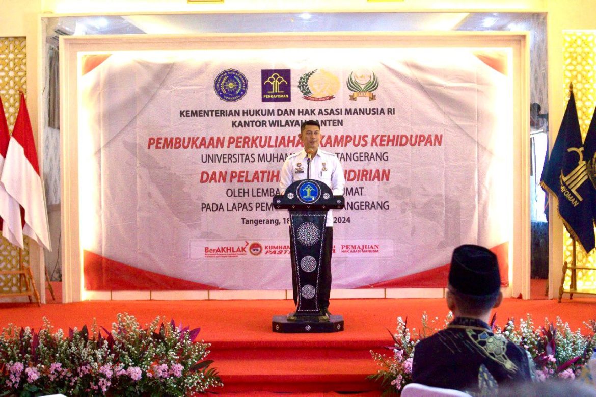 Tingkatkan Keterampilan Warga Binaan, Lapas Pemuda Tangerang Gelar Pelatihan Kemandirian Bersama Lembaga Ekonomi Umat