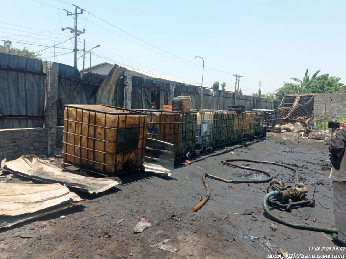 Gudang BBM Subsidi Ilegal dikawasan Indrustri Terboyo Semarang