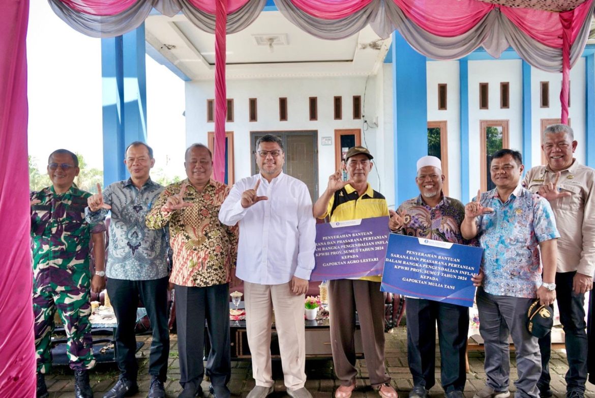 Pj. Bupati Langkat melalui Sekda Amril Dorong Sinergi dalam Ketahanan Pangan di Desa Sidomulyo.