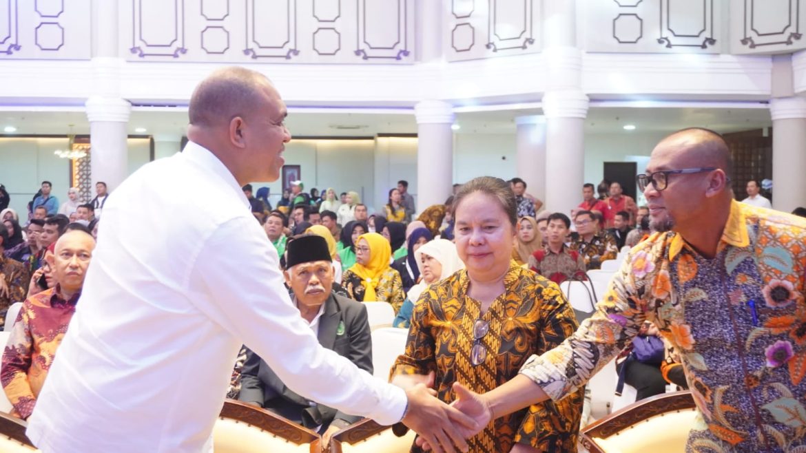 Volunteer PON XXI Aceh-Sumut Pecahkan Rekor MURI, Pj. Bupati Langkat Apresiasi Peran Relawan Langkat.