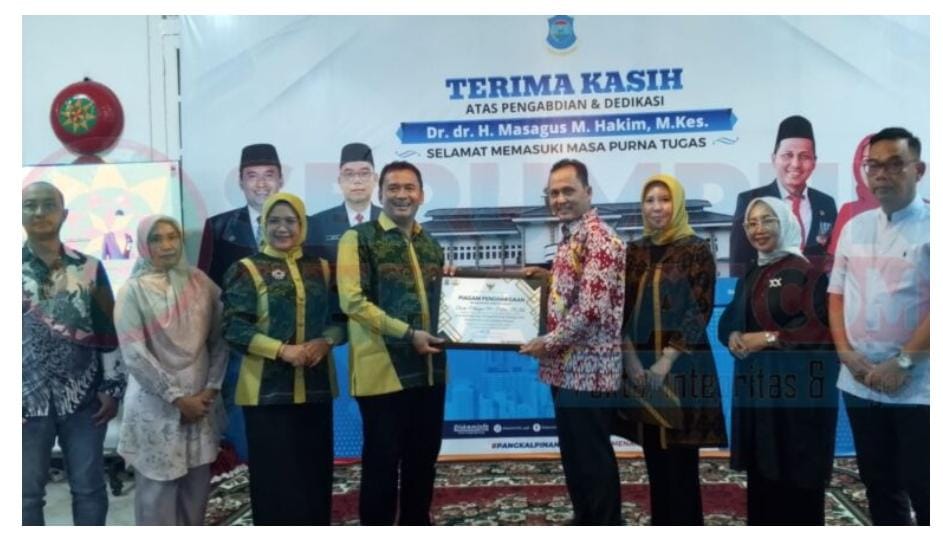 Dr. dr. Masagus M. Hakim, M.Kes: Purna Tugas dengan Segudang Prestasi di Dinas Kesehatan