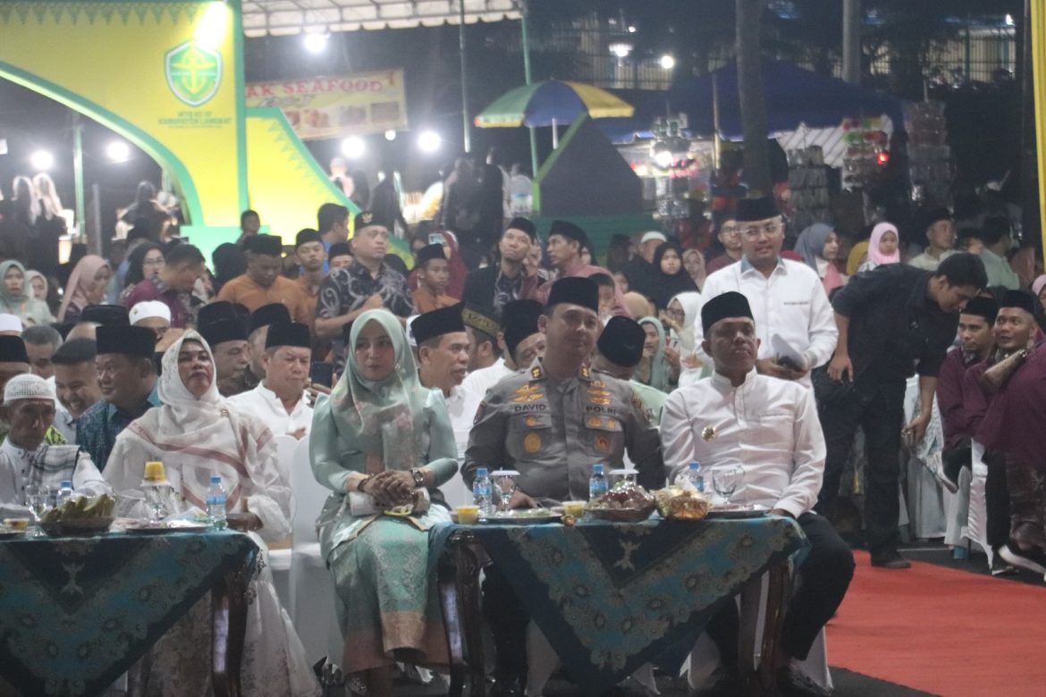 Kapolres Langkat Hadiri Pembukaan MTQ ke-57 Kabupaten Langkat.