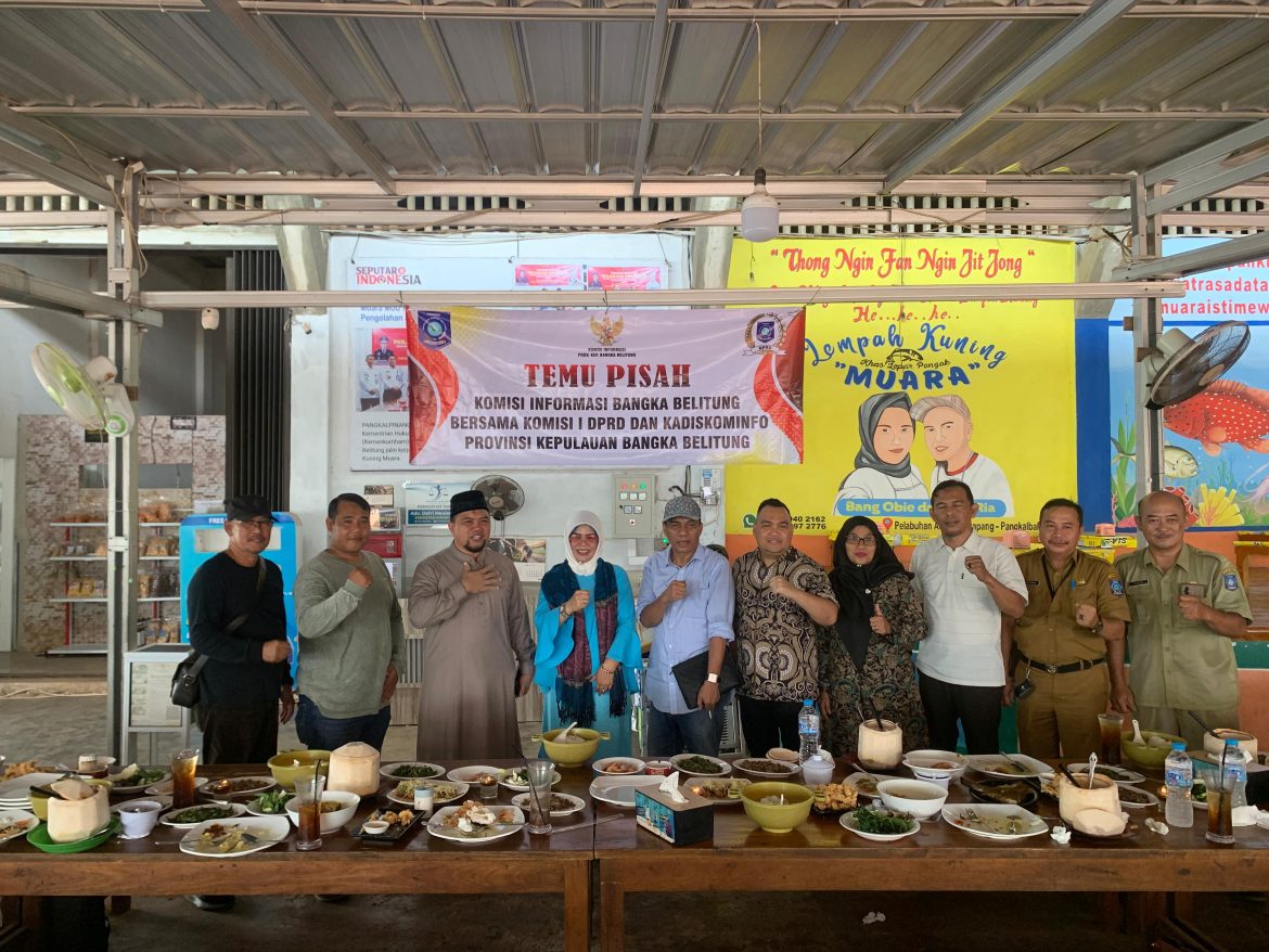 Apresiasi Sinergi Keterbukaan Informasi: KI Babel Gelar Acara Pisah Temu