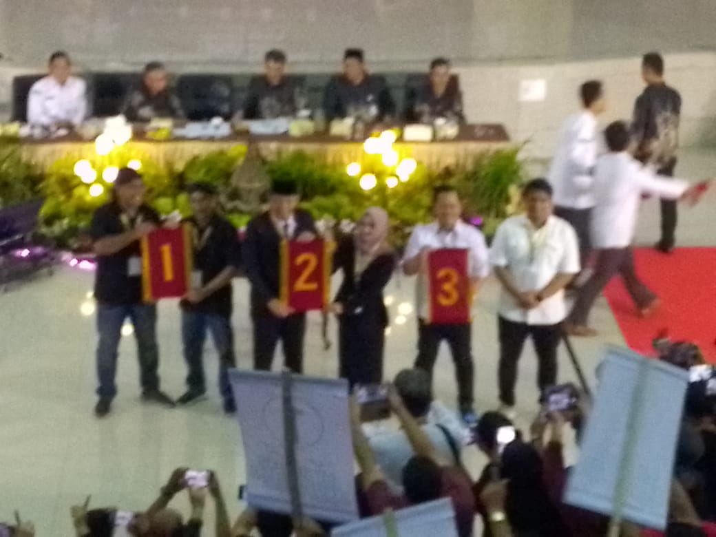 KPU USAI SUDAH BAGI NOMER URUT BACALON WALI KOTA DAN WAKIL WALI KOTA TEGAL