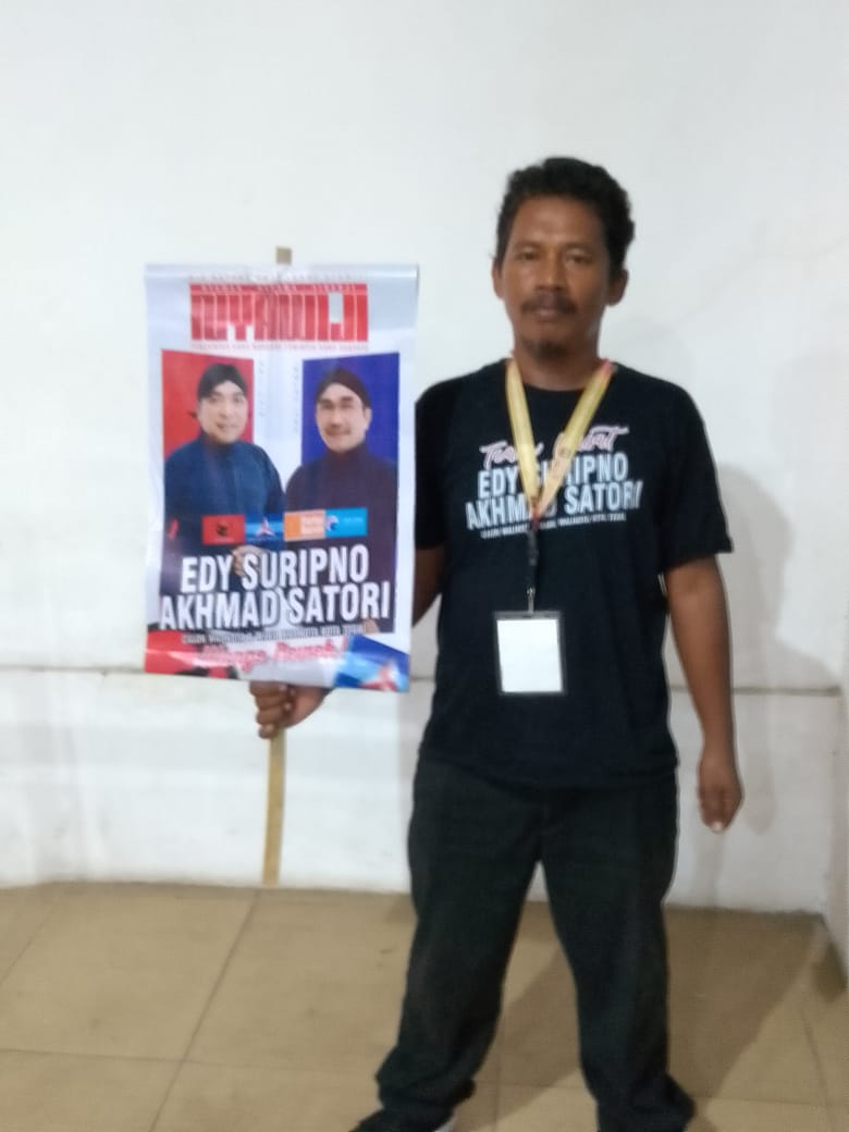 PARTAI BURUH KOTA TEGAL KOMITMEN MENANGKAN PASLON NO 1*. 